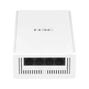 H3C WA6120H Wall-plate Access Point, Dual Radio 802.11ax, Internal Antennas, 4 Streams, WiFi 6 3000Mbps, 4x Gigabit Ethernet LAN, 1x Gigabit Uplink