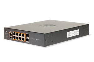 Cambium cnMatrix 1k series 10P PoE+ Switch, with 8 x 1G and 2 x SFP Ports, 75W Power Budget, 20 Gbps Switching Capacity, Cloud Managed Switch