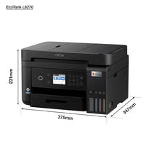 Load image into Gallery viewer, Epson EcoTank L6270 3-in-1 printer with ADF; Wi-Fi Direct and Ethernet, Multifunction printer, Print, copy, scan wirelessly with double-sided printing
