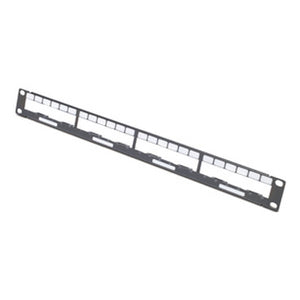 Data Distribution 1U Patch Panel, Holds 4 each Data Distribution Cables for a Total of 24 Ports AR8451