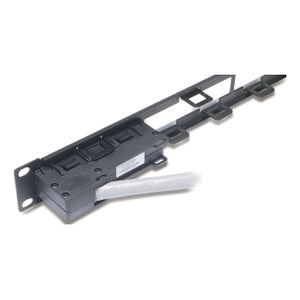 Data Distribution 1U Patch Panel, Holds 4 each Data Distribution Cables for a Total of 24 Ports AR8451