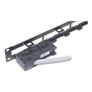Data Distribution 1U Patch Panel, Holds 4 each Data Distribution Cables for a Total of 24 Ports AR8451