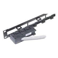 Load image into Gallery viewer, Data Distribution 1U Patch Panel, Holds 4 each Data Distribution Cables for a Total of 24 Ports AR8451
