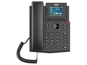 Fanvil 4SIP Colour Screen PoE WiFi VoIP Phone dual Fast Ethernet ports, 4SIP lines, IPv4/IPv6, HD audio, 2.4GHz & 5GHz WiFi, 2.4" color screen | X303W