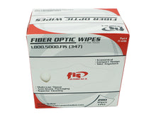 Load image into Gallery viewer, Fibre Optic Wipes Low Lint Tissues, Disposable lint free FIS wipes, Soft; gentle; for light-duty tasks, single box of 280 pieces of 11.4cm x 22.2cm
