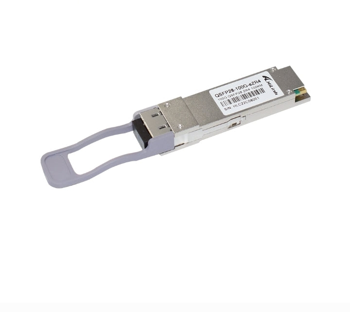 Fiber Optics Transceiver 100GBASE-ZR4 Ethernet QSFP28-100G-ZR4 1295~1304nm 80km 100km LC DOM Optical Transceivers, Data Center use