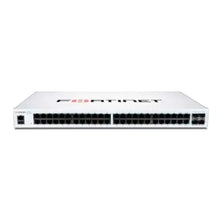 Load image into Gallery viewer, Fortinet Layer 2 FortiGate Switch with 48x 1G RJ45 with PoE+ and 4x 10G/1G SFP+/SFP Ports 1x RJ45 Console Port 740W Po FS-148F-FPOE
