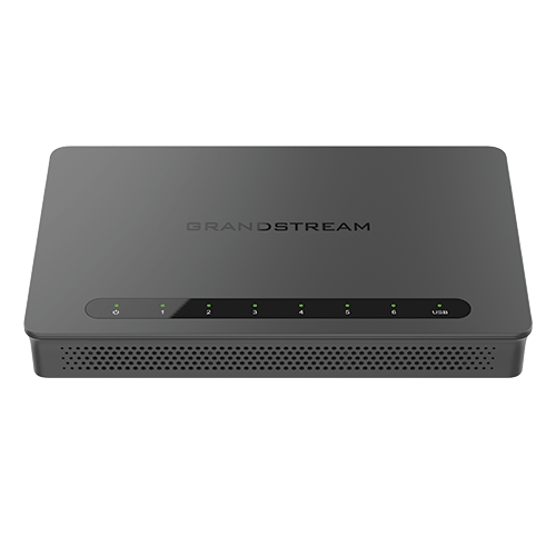 Grandstream Wired VPN Router & Firewall, 4 x GbE LAN/WAN (2 x PoE Out), 2 x SFP, VPN, DPI, SDN, GWN.Cloud/Local provisioning, USB (cellular failover)