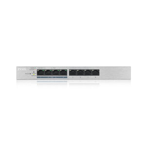 Zyxel Web Managed 8 Port PoE Switch - GS1200-8HPV2 - 8 x GbE Ports - 4 x PoE Ports - VLAN, QoS, IGMP Snooping - Easy Browser-Based Management