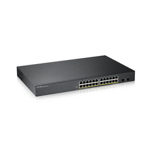 Load image into Gallery viewer, Zyxel GS1900-24HP Switch 24-Port (Gbit/PoE), Smart Managed, fanless design and full IPv6 support ensure your network to be ready for future expansions
