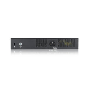 Zyxel GS1920-8HPv2 Web Managed 8-Port PoE Switch - Fast Data Transfer, Easy Setup - 8 x 10/1000Mbps - 2 x Gigabit Combo (RJ45 / SFP) - 130W PoE Budget