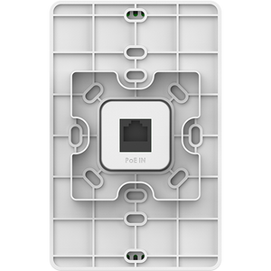 Grandstream GS-GWN7624 Enterprise Hybrid WiFi 5 In-Wall Access Point, 2.03Gbps, 5GHz 4x4 MU-MIMO, 2GHz 2x2 MIMO, Embedded control, requires 48v Gb PoE