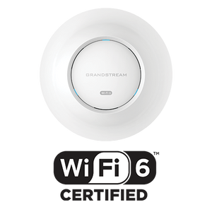 Grandstream GS-GWN7660 Enterprise Indoor WiFi 6 Ceiling Mount Access Point, No POE injector, 1.77Gbps, Dual-band 2x2:2 MU-MIMO 256 client devices