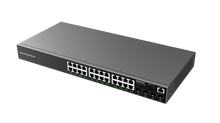 Load image into Gallery viewer, Grandstream GWN7803 Enterprise Layer 2 24-Port Managed Gigabit Switch - featuring 24x Ethernet RJ45 Ports and 4x SFP Ports, with GWN Cloud/Manager
