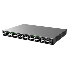 Load image into Gallery viewer, Grandstream GWN7806 Enterprise L2 48 port Managed GbE Switch, 48x Ethernet RJ45 + 6x SFP ports, GWN Cloud/Manager, Stackable
