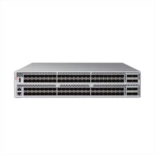 Load image into Gallery viewer, Brocade 128 ports (96 64G SFP+, 16 2x64G SFP-DD ports), 48-port base; 2x 24-port SFP+ PODs, 32-port SFP-DD POD (16 2x64G SFP-DD)

