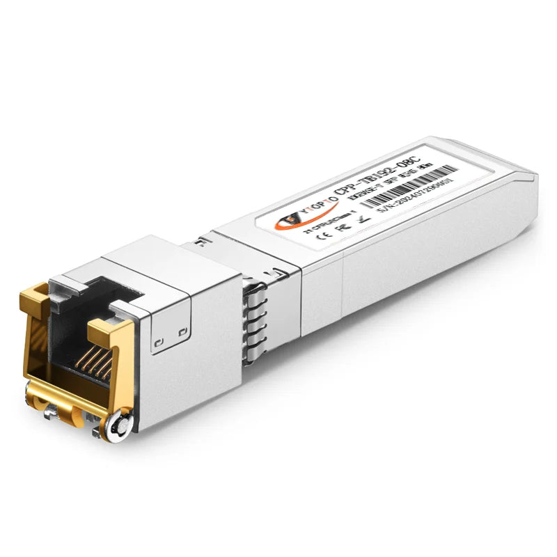 10G SFP+ Copper RJ45 Transceiver Module 30m 80m 10GBase-T Cat6a/7 ...