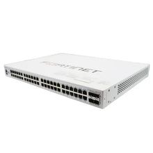Load image into Gallery viewer, Fortinet FortiSwitch Switch, 48x GE/4x SFP+/Max 370W PoE 48-Port POE Network Switch with SNMP &amp; QoS 365Gbps Capacity FS-148F-POE
