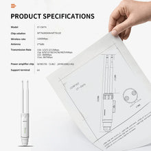Load image into Gallery viewer, COMFAST EW72V2 1200Mbps Dual Band 5Ghz High Power Outdoor AP Wifi Router Antenna WiFi Base Station
