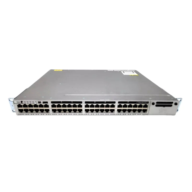 Cisco Catalyst 3850 Series WS-C3850-48P-L 48 Port Gigabit Ethernet PoE+ LAN Switch, with 48x 1000Mbps POE ports, Power Input 715W