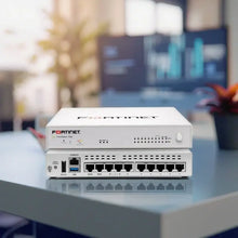 Load image into Gallery viewer, FortiGate 70G FG-70G Firewall up to 2.5 Gbps IPS Throughput, 10/10/10 Gbps 2x GE RJ45 6xGE RJ45 Ports 2xGE WAN Ports 1 Year Warranty
