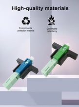 Load image into Gallery viewer, ONTi High Quality 53MM SC APC SM Single-Mode Optical Connector FTTH Tool Cold Connector Tool SC UPC Fiber Optic Fast Connnector

