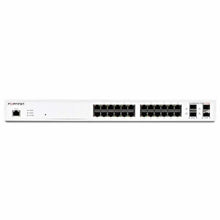 Load image into Gallery viewer, Fortinet FS-124F Series L2+ Managed POE Switch, 24xGE/12xPOE+/4xSFP+/185W PoE Gigabit PoE+ QoS SNMP 4 SFP Uplink Rackmount FS-124F-POE
