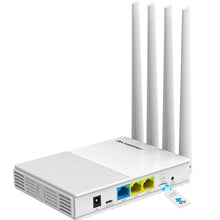 Load image into Gallery viewer, COMFAST CF-E3 2.4Ghz 300Mbps Wifi Access Point Router Wireless 4G Wifi 802.11 b/g/n Router With SIM Card Slot 3x LAN Ports
