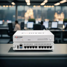 Load image into Gallery viewer, FortiGate 70G FG-70G Firewall up to 2.5 Gbps IPS Throughput, 10/10/10 Gbps 2x GE RJ45 6xGE RJ45 Ports 2xGE WAN Ports 1 Year Warranty
