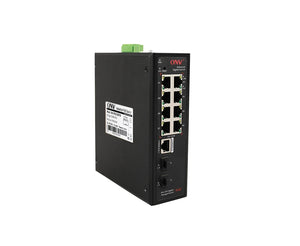 ONV Industrial POE Switch 802.3 Af/at 48V 4/8/16/24 x 10/100/1000Mbps PoE Port with 120W/240w Power Supply, 16G switching capacity