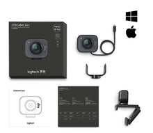 Load image into Gallery viewer, Original Logitech StreamCam Webcam Full HD 1080P 60fps Streaming Web Camera with Built-in Microphone for Desktop Computer
