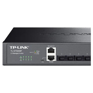 TP-Link TL-ST5008F 10Gbps 8×10000Mbps Switch 10 Gigabit Fiber Optic Network Converter 10Gb Switch 10 Gigabit SFP+10G Switch