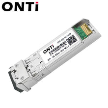 Load image into Gallery viewer, ONTi 10Gb SFP+ Module Multimode 300m MM Duplex SFP+ Transceiver LC Optical Connector SFP-10G-SR Compatible with Cisco Mikrotik Switch
