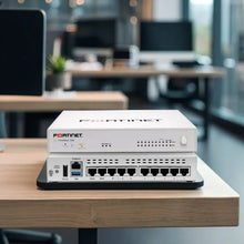 Load image into Gallery viewer, FortiGate 70G FG-70G Firewall up to 2.5 Gbps IPS Throughput, 10/10/10 Gbps 2x GE RJ45 6xGE RJ45 Ports 2xGE WAN Ports 1 Year Warranty
