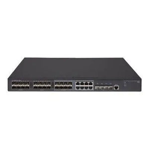 HP 5130-24G-SFP-4SFP+ EI Switch JG933A with 24 x 100/1000 SFP ports 4 x 1GbE / 10GbE SFP+ ports for high speed 10 Gigabit or Fiber