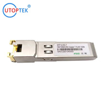 Load image into Gallery viewer, 2.5G Gigabit Copper SFP Transceiver RJ45 SFP Optical Module for IP Network 100m 10/100/1000/2500Base-T Fiber Optic Transceivers
