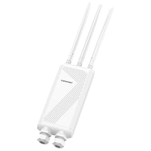 Load image into Gallery viewer, COMFAST CF-EW87 Outdoor Gigabit WiFi Router High Power Access Point with 3 Antennas 2.4G 5G Frequency Modem 10/100/1000Mbps LAN Port
