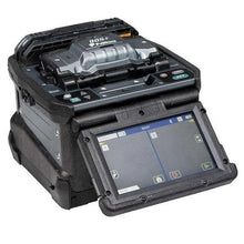 Load image into Gallery viewer, Fiber Optic Fusion Splicer FSM-90S+ GPRS Compatible 7sec Splicing Time 6380mAh Battery, 2.8kg, Wired LAN,GPRS,4G,3G,fttx,backbone
