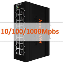 Load image into Gallery viewer, keepLiNK Industrial Ethernet Switch 16-Port Gigabit 100/1000Mpbs Unmanaged with IP40 rating Ethernet Network Switch KP-9000-65-16GT
