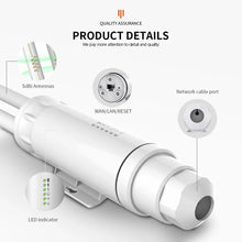 Load image into Gallery viewer, COMFAST EW72V2 1200Mbps Dual Band 5Ghz High Power Outdoor AP Wifi Router Antenna WiFi Base Station

