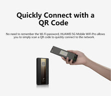 Load image into Gallery viewer, Huawei 5G Mobile Wi-Fi Pro, Mini Pocket WiFi Wireless Charger Router Huawei, Wi-Fi 802.11g, Wi-Fi Supported Frequency: 2.4G and 5G
