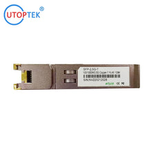 Load image into Gallery viewer, 2.5G Gigabit Copper SFP Transceiver RJ45 SFP Optical Module for IP Network 100m 10/100/1000/2500Base-T Fiber Optic Transceivers
