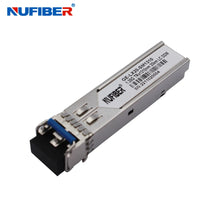 Load image into Gallery viewer, Nufiber 1.25G SFP Transceiver Module 10km-200km LC IP Network FTTH Fiber Optic 850nm 1310nm 1550nm DDM MMF/SMF
