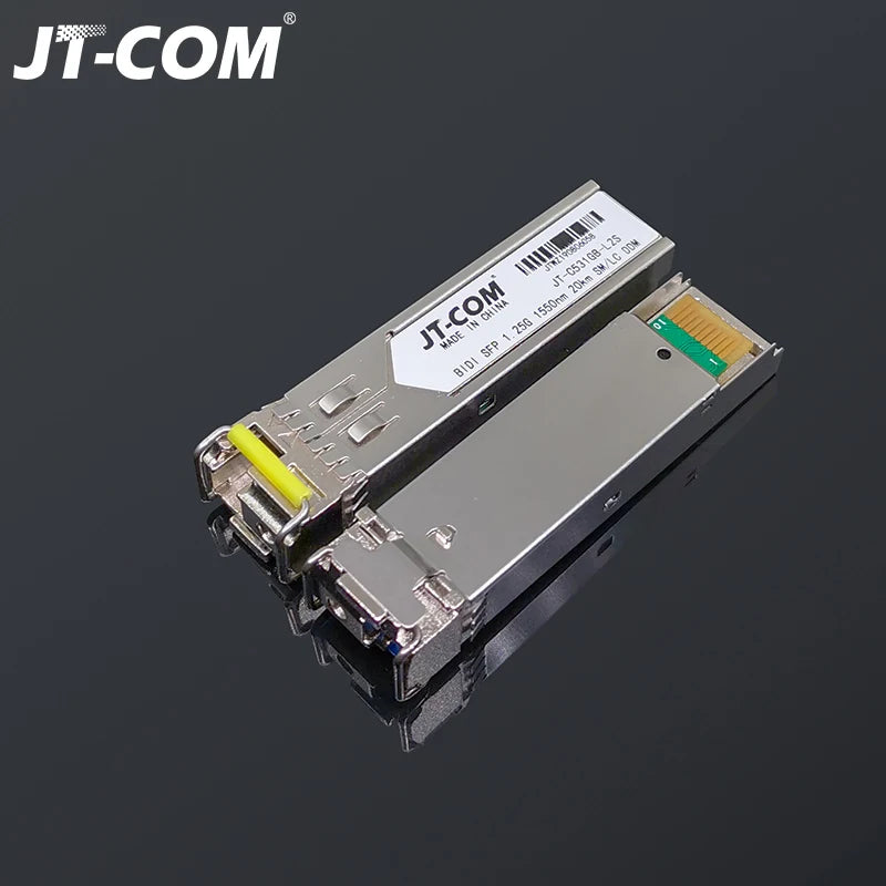 1Gb LC SFP Module single fiber Optical Transceiver Gigabit  Fiber sfp switch module 3-80km Compatible with Mikrotik/Cisco switch
