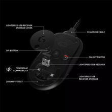 Load image into Gallery viewer, Logitech G PRO Wireless Gaming Mouse RGB Dual Mode With HERO 16K DPI Sensor LIGHTSPEED Laser Gamer Mouse POWERPLAY Compatible
