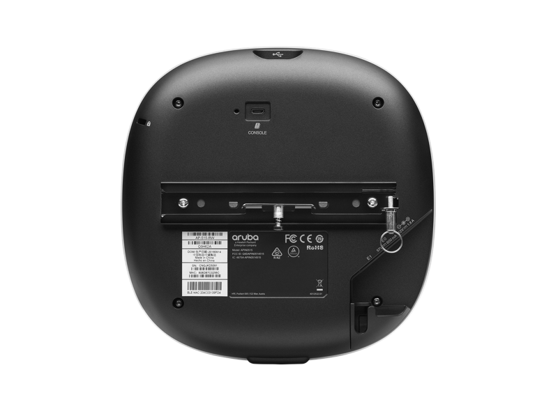 HPE Aruba Networking AP‑515 (RW) Dual Radio 4x4/2x2 802.11ax Internal Antennas Unified Campus Access Point, mobile and IoT deployments Q9H62A