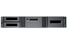 Load image into Gallery viewer, HPE StoreEver MSL2024 0-Drive 24 Slot Tape library with no drives included, up to 1.1 PB of 2.5:1 compressed storage capacity using LTO-9 AK379A
