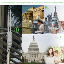 Load image into Gallery viewer, Wavlink High Power AC1200/600/300 Outdoor Repeater AP WiFi Router Dual Dand 2.4G+5Ghz Long Range Extender
