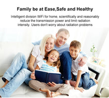 Load image into Gallery viewer, Comfast 4pcs 300Mbps In-wall AP 2*2dBi RJ45 USB Port Wireless Access point + 1pc AC Router Gateway for Hotel Villa PUB Company
