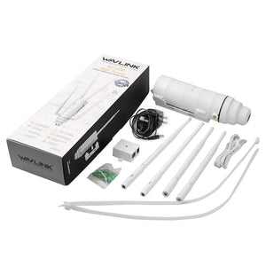 Wavlink High Power AC1200/600/300 Outdoor Repeater AP WiFi Router Dual Dand 2.4G+5Ghz Long Range Extender